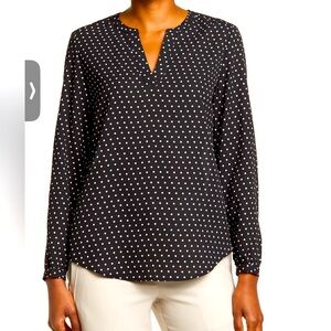 NWOT Adriana Papell Blouse Size M